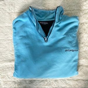 Vintage Yves Saint Laurent Quarter Zip